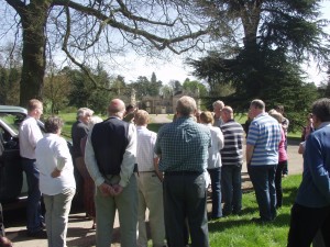 Memebrs of the Club enjoying a Members' Day in Rutland at the kind invitation of Lord Gainsborough
